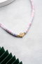 Heliophilia Silver Collar KL-0877 Multicolor con Colgante de Metal
